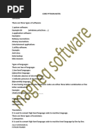 PYTHON Document From Dinesh12