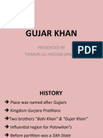 Gujar Khan: Presented by Taimur-Ul-Hassan Janjua