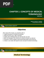 Chapter 1: Concepts of Medical Terminology: Medterm