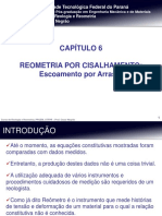 Capitulo 6 - Reometria Por Cisalhamento - Escoamento Por Arrasto