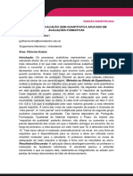 Método de Avaliação Semi-Quantitativa Aplicado em Avaliações Formativas Vid