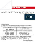 2 MP Full Time Color Camera: User Manual