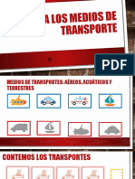 Actividad Digital - Cuenta Los Medios de Transporte