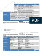 Republic of the Philippines Webpage Rubric