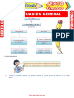 La Acentuación General para Sexto Grado de Primaria