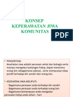 KEPERAWATAN JIWA KOMMUNITAS