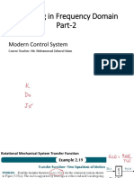 M3 - Ch-2 - Modeling in Frequency Domain-Part-2 (D)