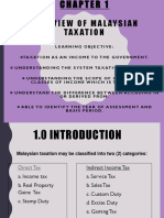 Chap 1 - Overview of Malaysian Taxation