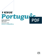 Teste. Português Arla Marques Inês Silva Português. 9.º Ano Letras & Companhia 9