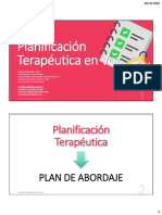 Planificación Terapéutica