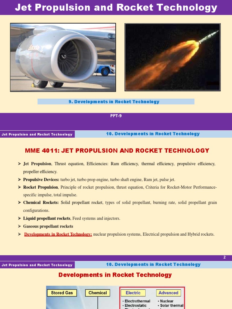 Advances in Rocket Propulsion Technology | PDF | Rocket Engine ...