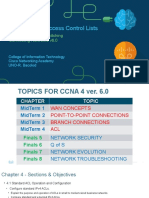 Access Control Lists: CCNA Routing and Switching Connecting Networks v6.0