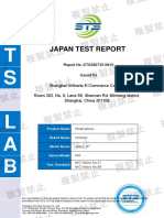 Japan Test Report