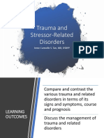 Trauma - Stressor-Related Disorders