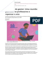 1 Roteiro Do Gestor Uma Reuniao Para Unir Os Professores e Repensar o Ano