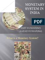 Monetary System in