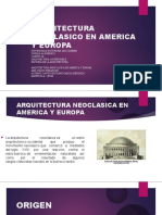 Arquitectura Neoclasico en America y Europa