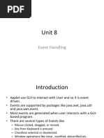 Unit 8 Event Handling-converted