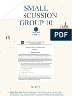 Small Discussion Group 10: Januari 2022