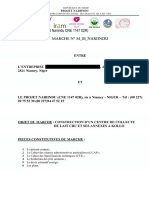 Projet de Contrat de Marche M 01 Nariindu