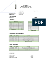 Cedulas de Auditoria