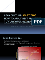 Lean Culture: How To Apply Best Practices To Your Organization