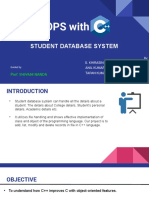 Student Database System