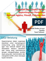 Cooperatif Dan Conplict Dalam Kepemimpinan Pendidikan