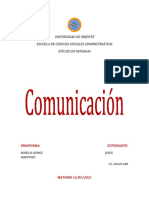 Informe Comunicación