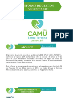 Informe de Gestion