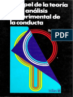 175 El Papel de La Teoría en El Análisis Experimental de La Conducta (R. Ruiz)