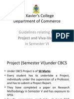 Project Under CBCS For 16 Dec