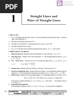 Straight Lines and Pairs of Straight Lines: Sanshiksha Academy