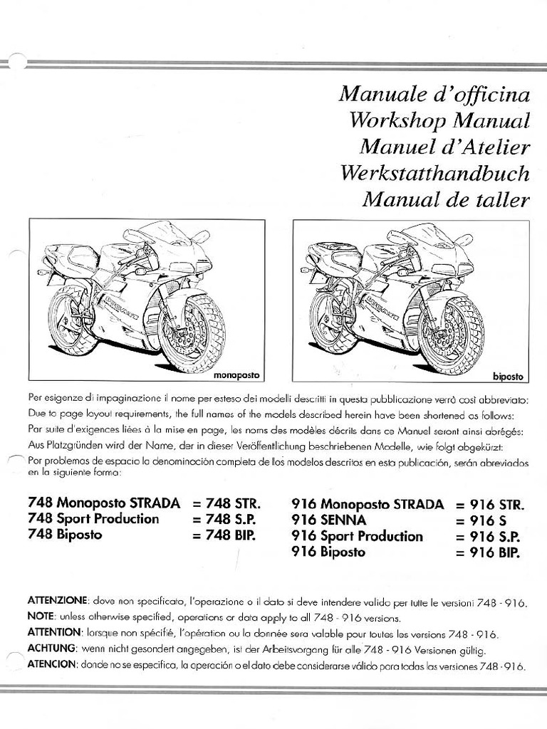 DUCATI 748/748S マニュアル 76 配線図 Manual Taller Ducati 748, 916 | PDF