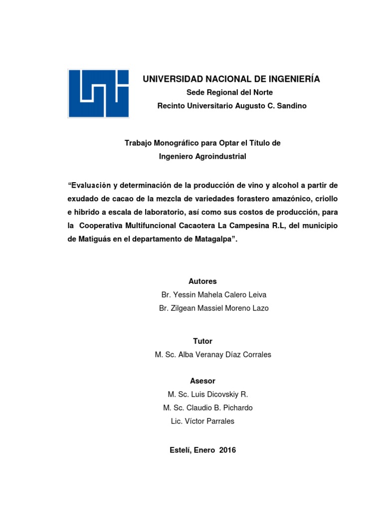 Bbbbbbbbbbbb Pdf Fermentación Vino