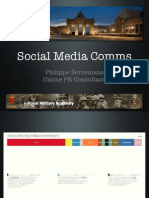 Social Media Comms: Philippe Borremans Online PR Consultant