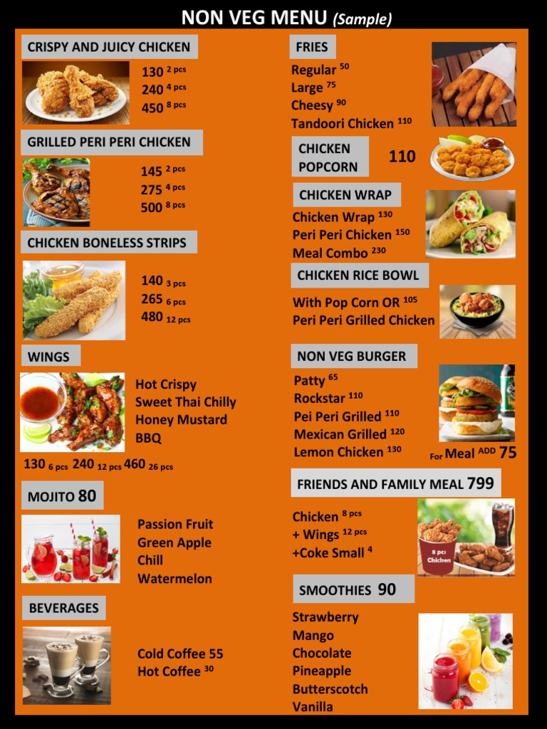 NonVeg Menu | PDF