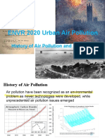ENVR 2020 Urban Air Pollution History