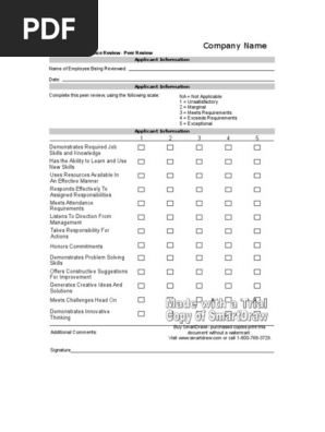 Employee Performance Review