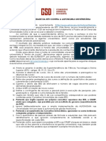 Nota CSD - A LGU e A Cumplicidade Da Seti Contra A Autonomia Universitária 31.03.21