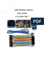 ESP8266 Weather Station User Guide V 1.0 Mar 2017