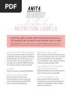 Understanding: Nutrition Labels