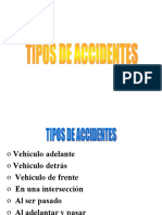 Tipos de Accidentes