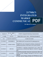 1. Integrated Marketing Communications