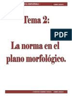 La Norma en El Plano Morf