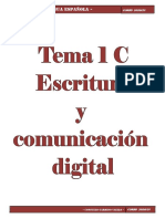 Escritura y Comunicación Digital. Tema1C