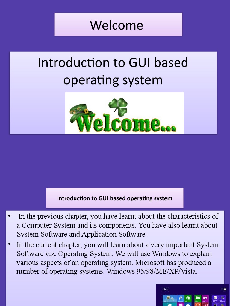 For GUI | PDF | Operating System | Computer File