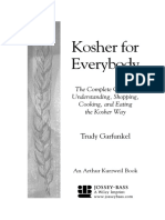 Trudy Garfunkel Kosher For Everybody The Complete Guide To Understanding Shopping Cooking And Eating The Kosher Way Arthur Kurzweil Book 2004