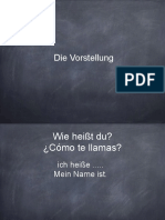 Die Vorstellung