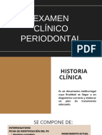 Examen Clínico Periodontal